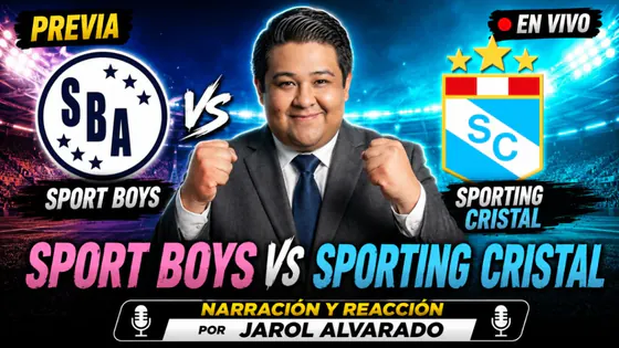 EN VIVO | PREVIA SPORT BOYS VS SPORTING CRISTAL | NARRACIÓN Y REACCIÓN EN VIVO