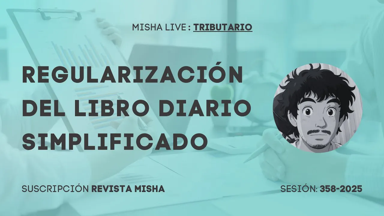 Reproducir: Regularización del Libro Diario Simplificado