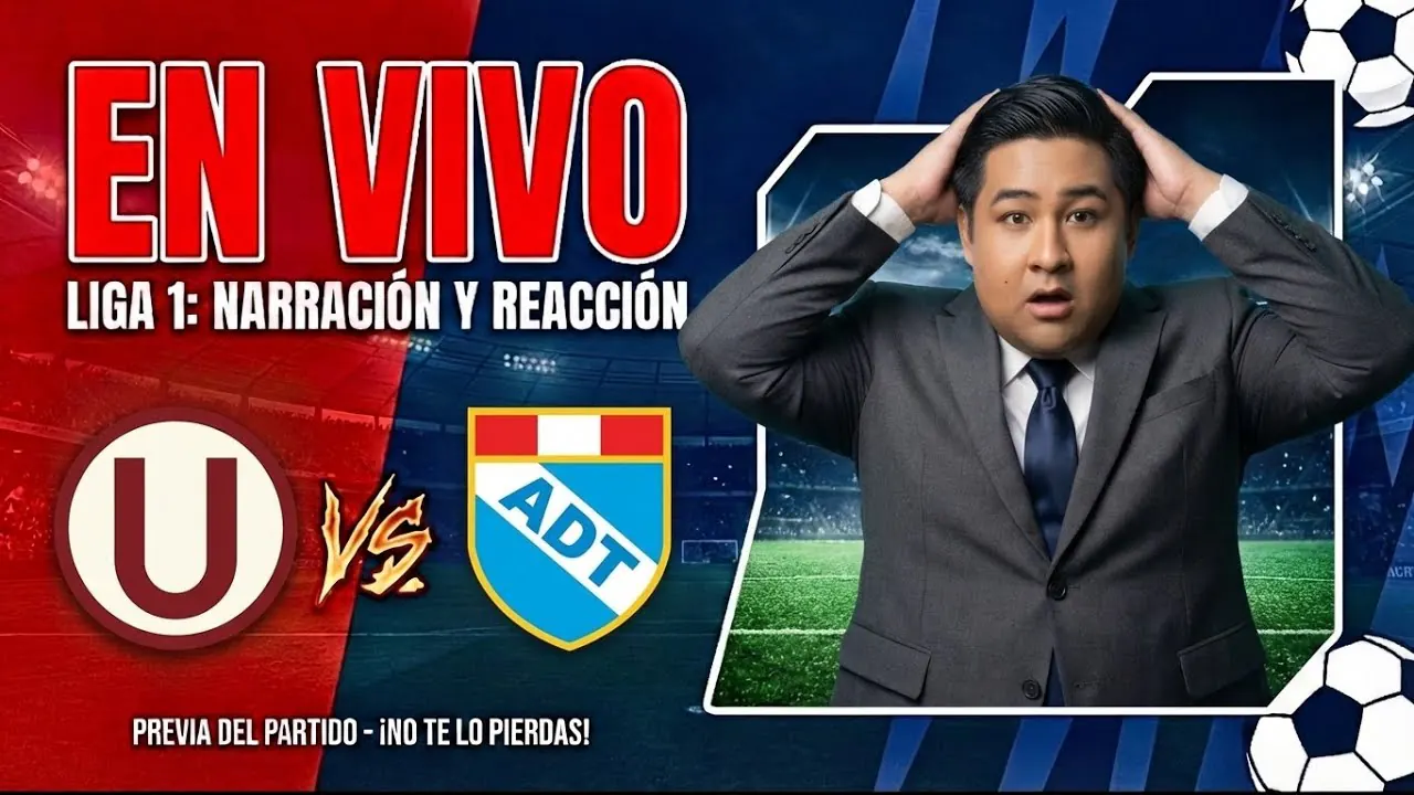 Reproducir: UNIVERSITARIO VS ADT EN VIVO 🔴 LIGA 1 🏆 TORNEO APERTURA ⚽