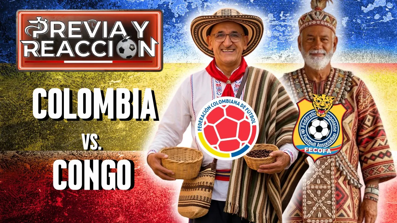 Reproducir: 🔥COLOMBIA VS. CONGO | ¡VIVE LA FIESTA DEL FÚTBOL! ⚽