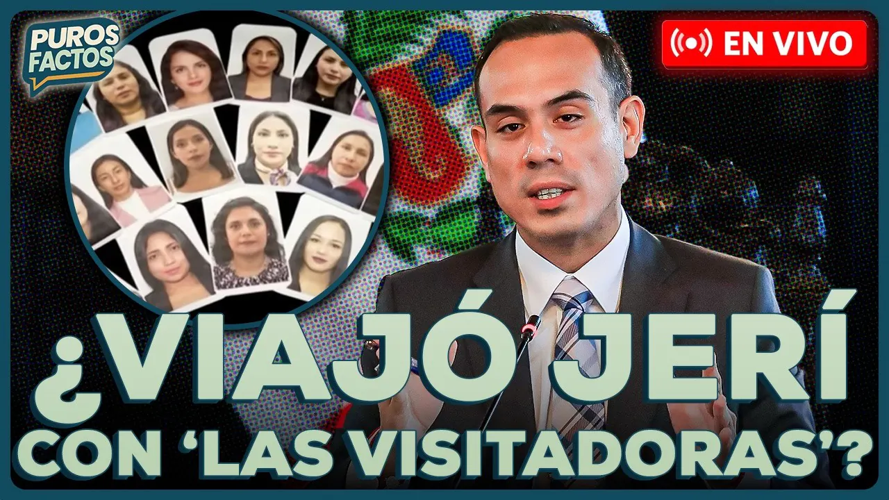 Reproducir: 🚨 #ENVIVO | ¿VIAJÓ JOSÉ JERÍ CON LAS JÓVENES QUE LO VISITARON EN PALACIO DE GOBIERNO? #PUROSFACTOS