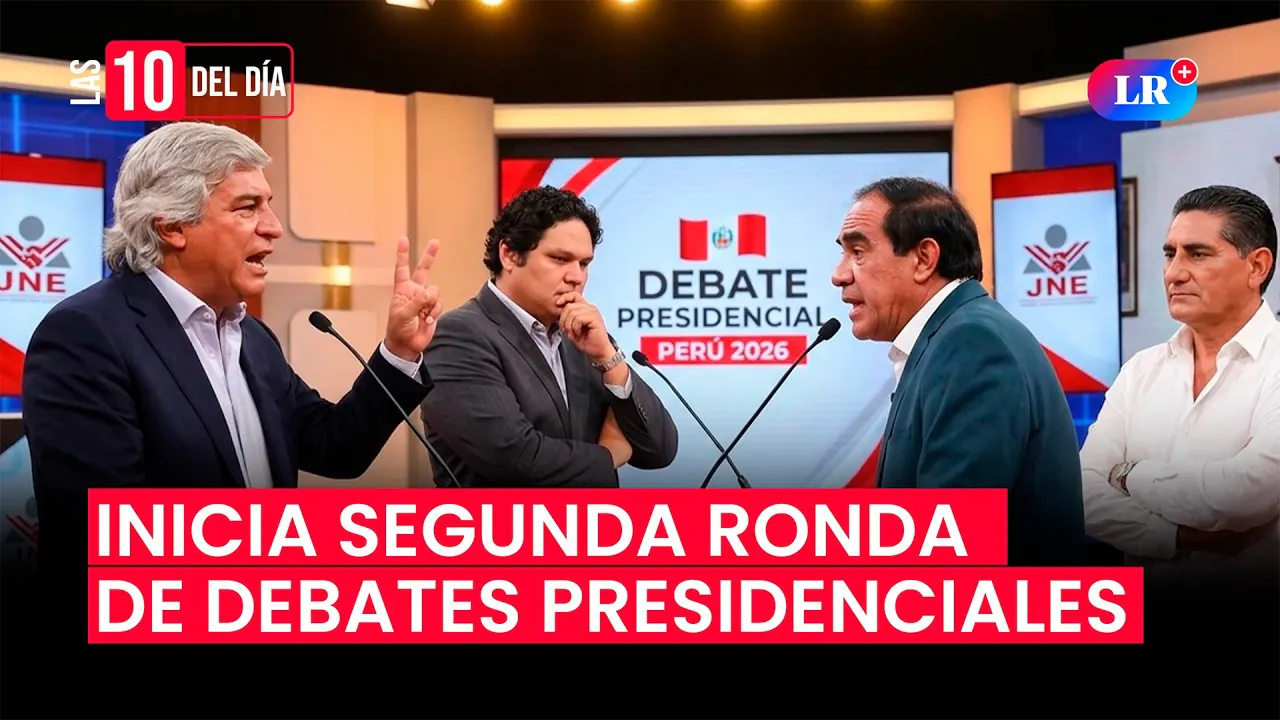 Reproducir: 🚨 EN VIVO DEBATE PRESIDENCIAL 2026, HOY 30 DE MARZO: Forsyth, 'Popy', Molinelli y MÁS #Las10deldía