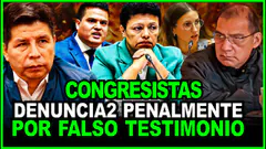 TUDELA, BAZÁN Y MOYANO DENUNCIA2 POR FALSO TESTIMONIO! LUIS BARRANZUELA ABG DE BETSY CHÁVEZ
