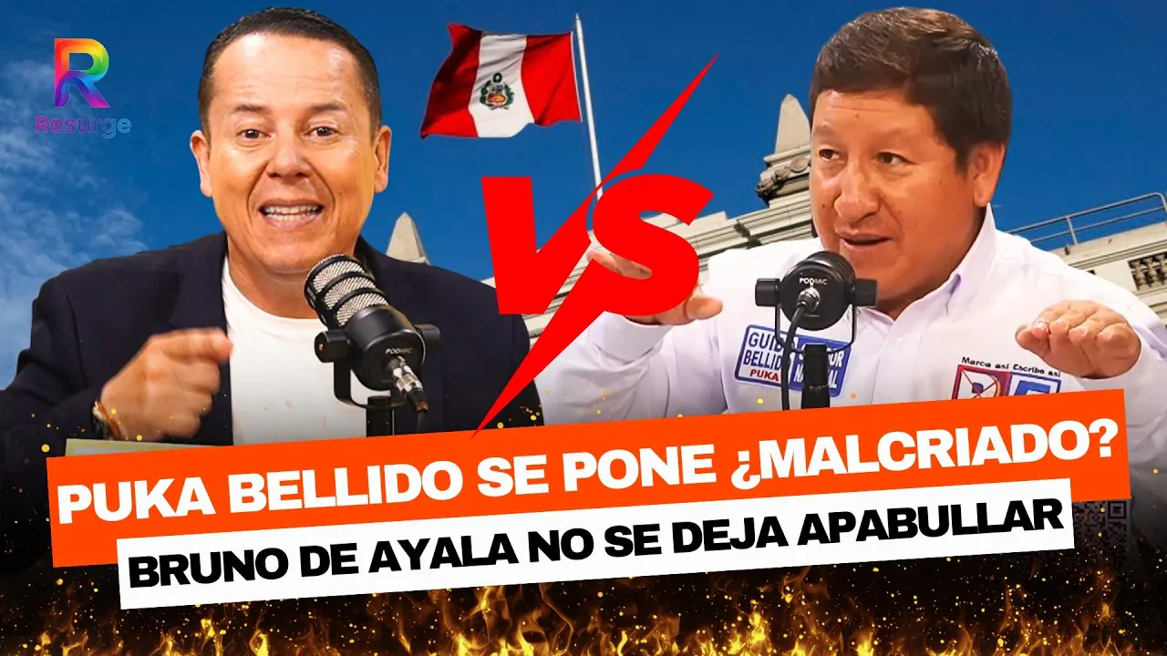 Reproducir: 🔥¡CASI SE VAN A LOS GOLPES! BRUNO DE AYALA ENCARA A GUIDO BELLIDO