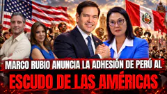 MARCO RUBIO ANUNCIA LA ADHESIÓN DE PERÚ AL “ESCUDO DE LAS AMÉRICAS” - NOTICIAS RANDOM