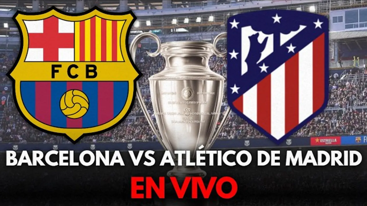 Reproducir: 🔴 BARCELONA vs ATLÉTICO DE MADRID EN VIVO POR CHAMPIONS LEAGUE | REACCIÓN + NARRACIÓN 🔥