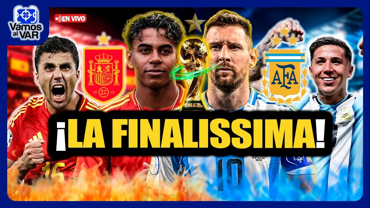 Reproducir: EN VIVO⚡Argentina vs España: la previa de la gran final del Mundial | VAMOS AL VAR