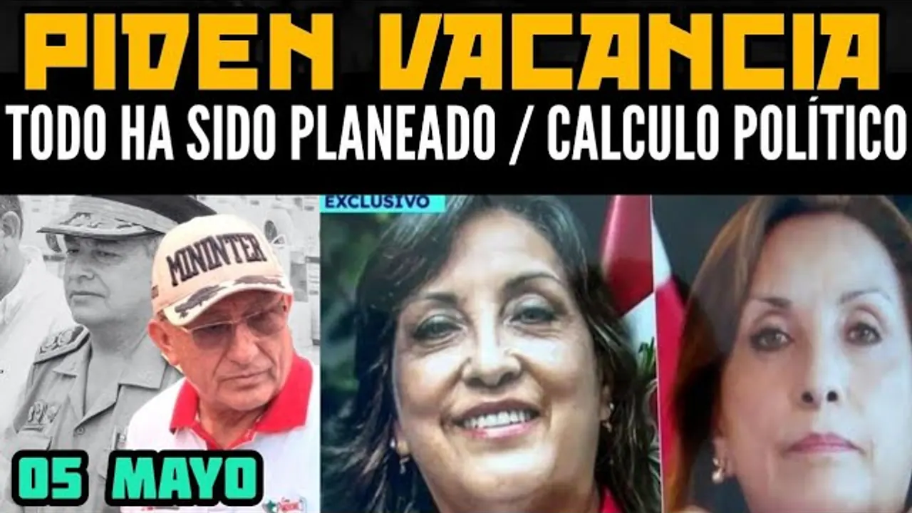 Reproducir: MENSAJE A LA NACIÓN/ PIDEN VACANCIA DE DINA/ POLICÍA NO HIZO NADA / ACUÑA SE BURLA DE PATAZ - 05 MAY
