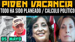 MENSAJE A LA NACIÓN/ PIDEN VACANCIA DE DINA/ POLICÍA NO HIZO NADA / ACUÑA SE BURLA DE PATAZ - 05 MAY