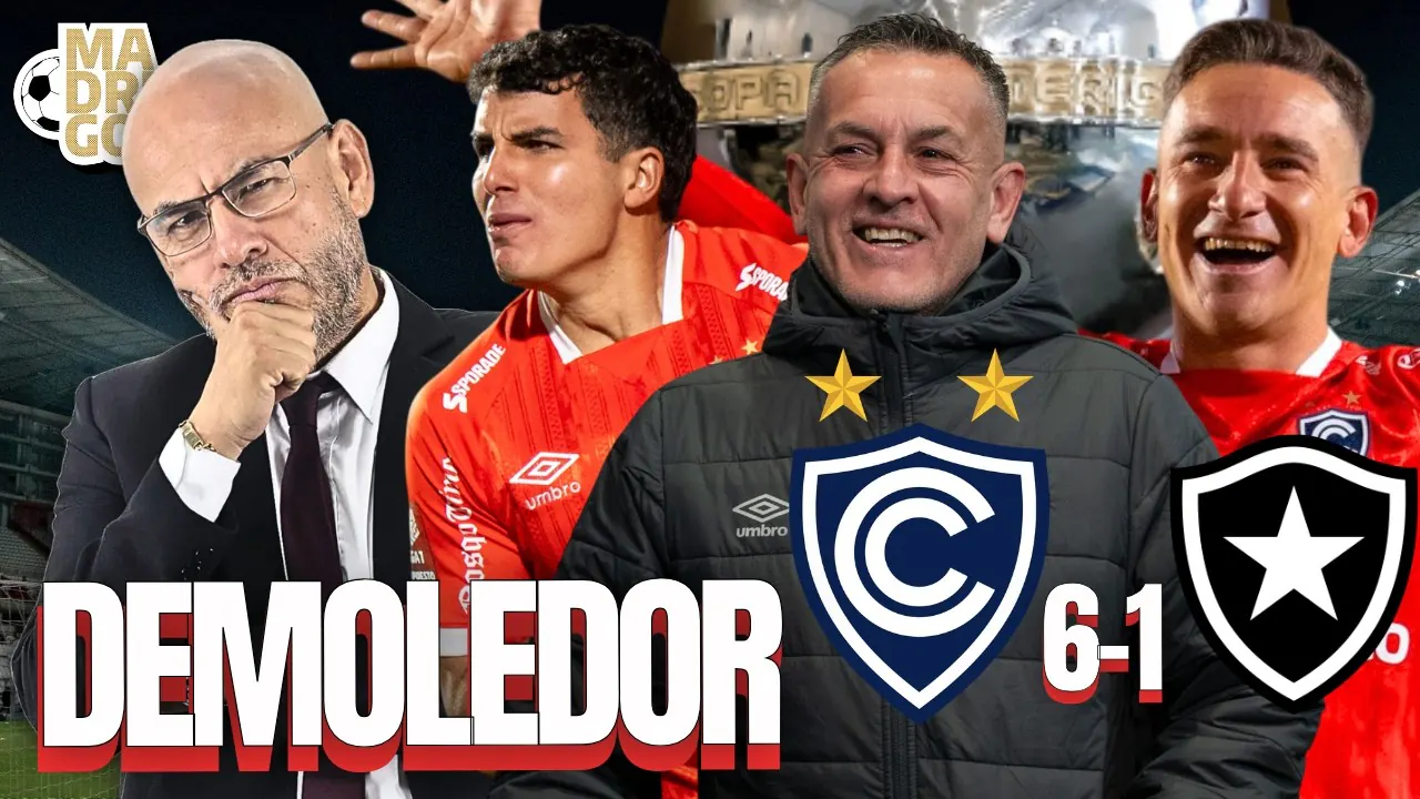 Reproducir: MADRUGOL CON MR PEET: DEMOLEDOR | CIENCIANO 6 - 1 BOTAGOFO | COPA SUDAMERICANA