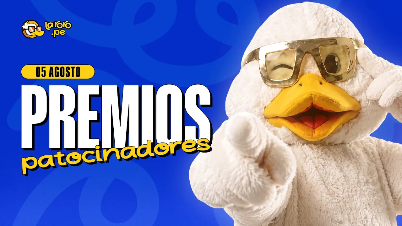 Reproducir: PREMIOS LARORO.PE 05 DE AGOSTO| LARORO.PE 🦆