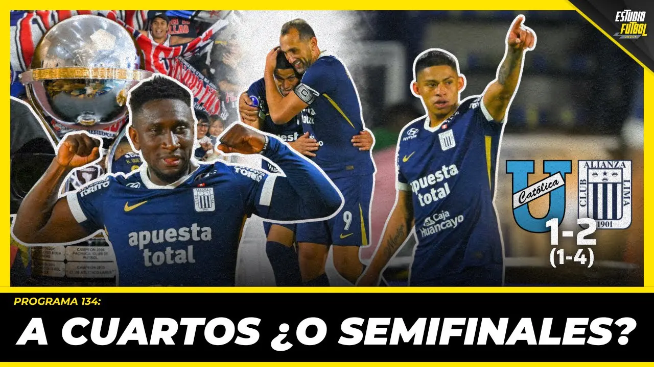 Reproducir: A CUARTOS ¿O SEMIFINALES? U. Católica 1-2 Alianza Lima (1-4)