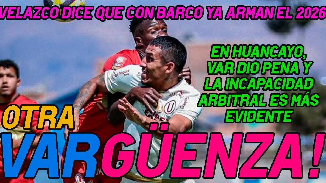 Reproducir: PRECIOS DEL CLÁSICO / VELAZCO: ESTAMOS ARMANDO EL PROYECTO 2026 / AQUINO CERCA A ALIANZA