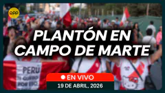EN VIVO MARCHA: Movilización ciudadana se realiza en Campo de Marte