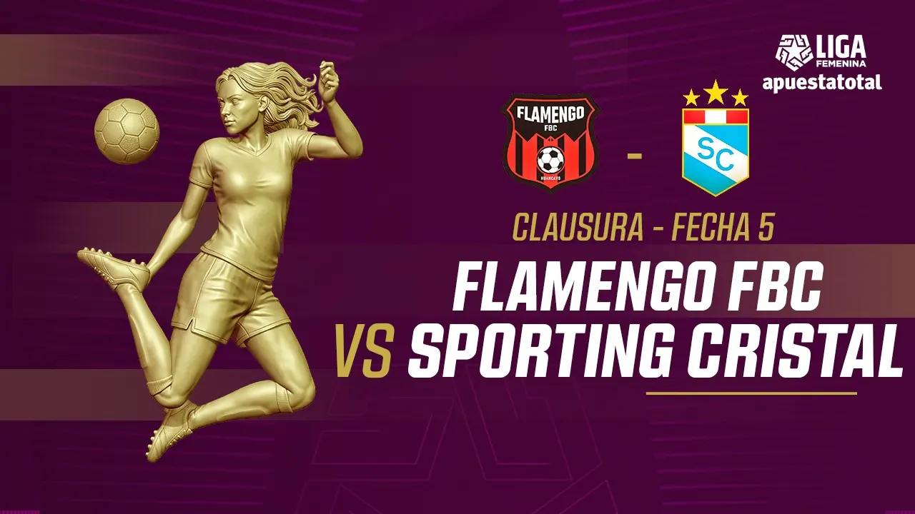 Reproducir: 🔴 EN VIVO | FLAMENGO FBC V SPORTING CRISTAL | LIGA FEMENINA | CLAUSURA FECHA 5