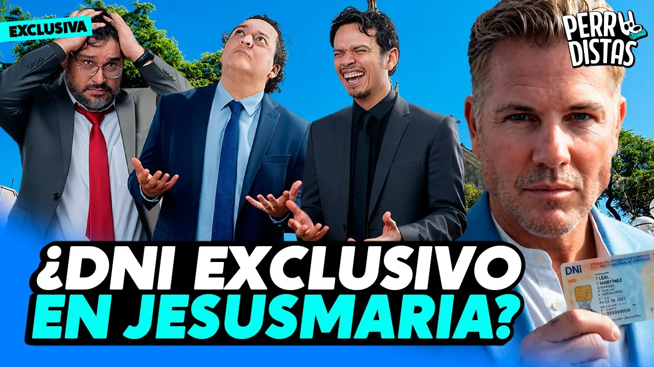 Reproducir: ¿RESIDENTES DE JESÚS MARÍA TENDRÁN UN DNI EXCLUSIVO? ¿ACASO LIMA ESTÁ PREPARADA? | PERRODISTAS