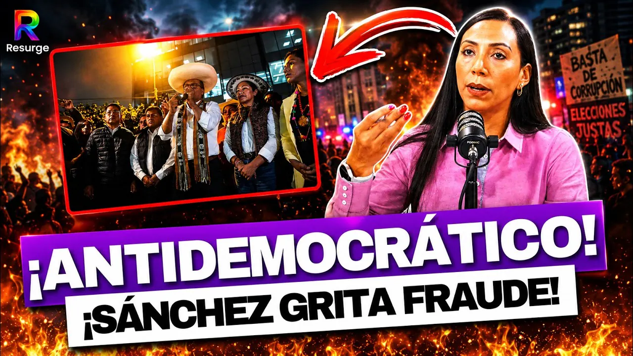 Reproducir: 💣 "MALOS PERDEDORES" ¡SÁNCHEZ VA CON TODO! El plan para anular la elección y la marcha a Lima ⚒️