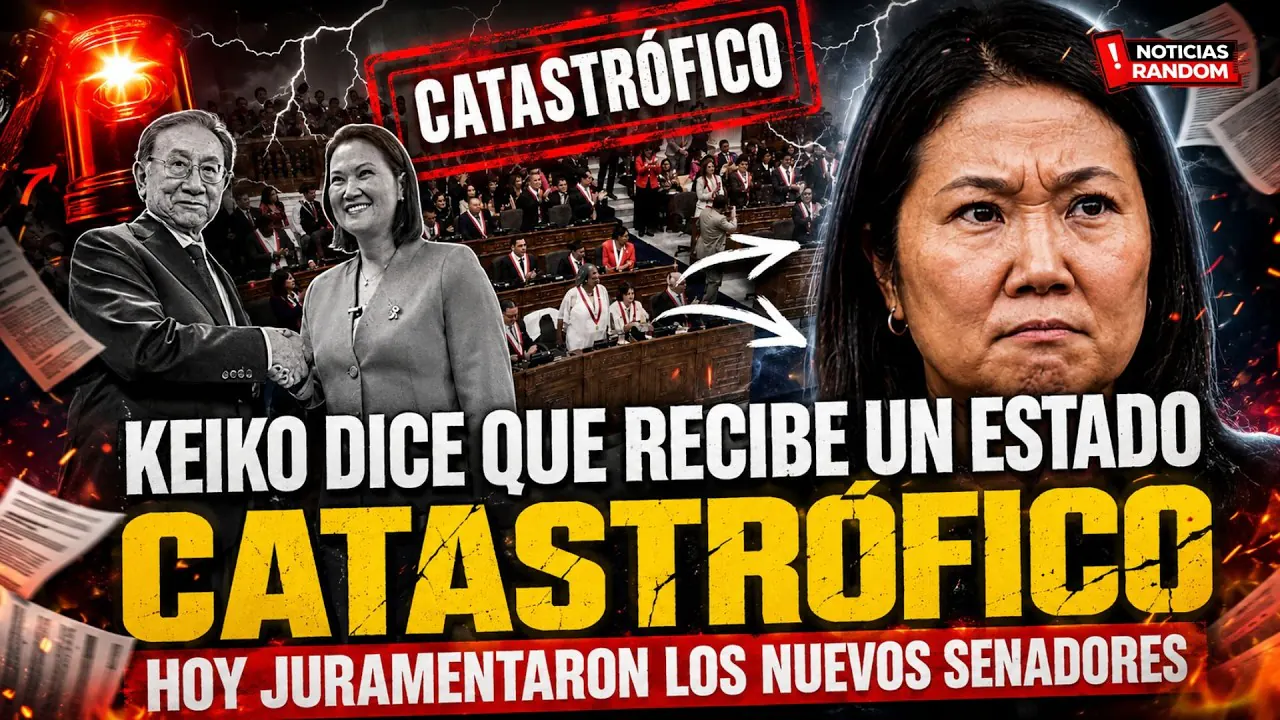 Reproducir: KEIKO DICE QUE RECIBE UN ESTADO ¨CATASTRÓFICO¨- NOTICIAS RANDOM