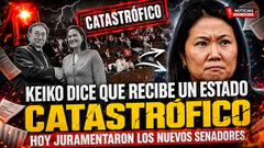KEIKO DICE QUE RECIBE UN ESTADO ¨CATASTRÓFICO¨- NOTICIAS RANDOM