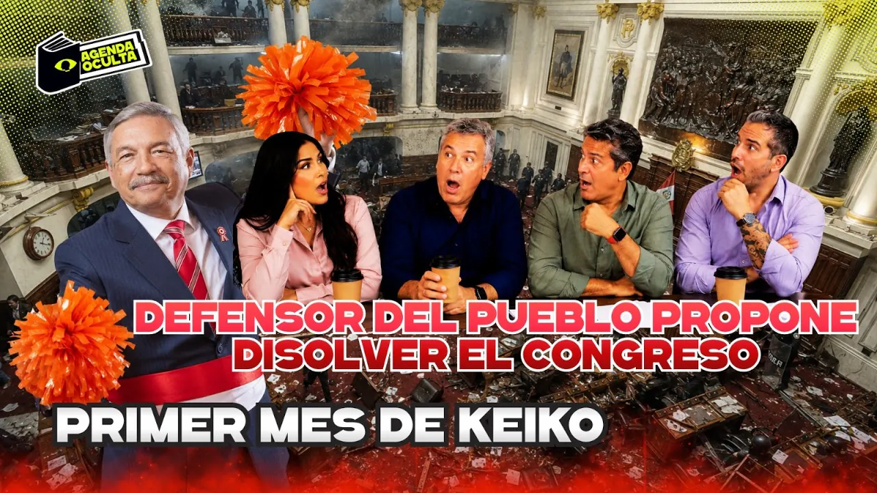 Reproducir: ¿KEIKO DEBE DISOLVER EL CONGRESO? - AGENDA OCULTA