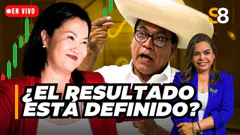 KEIKO FUJIMORI SUPERA A ROBERTO SÁNCHEZ POR MÁS DE 32 MIL VOTOS, SEGÚN CONTEO DE ONPE | S8