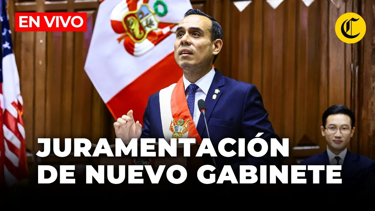 Reproducir: 🔴 EN VIVO: PRESIDENTE JOSÉ JERÍ TOMA JURAMENTO A NUEVO GABINETE MINISTERIAL | El Comercio