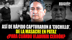 #EnVivo Gobierno de Boluarte anuncia captura de ‘Cuchillo’, señalado como autor de masacre en Pataz
