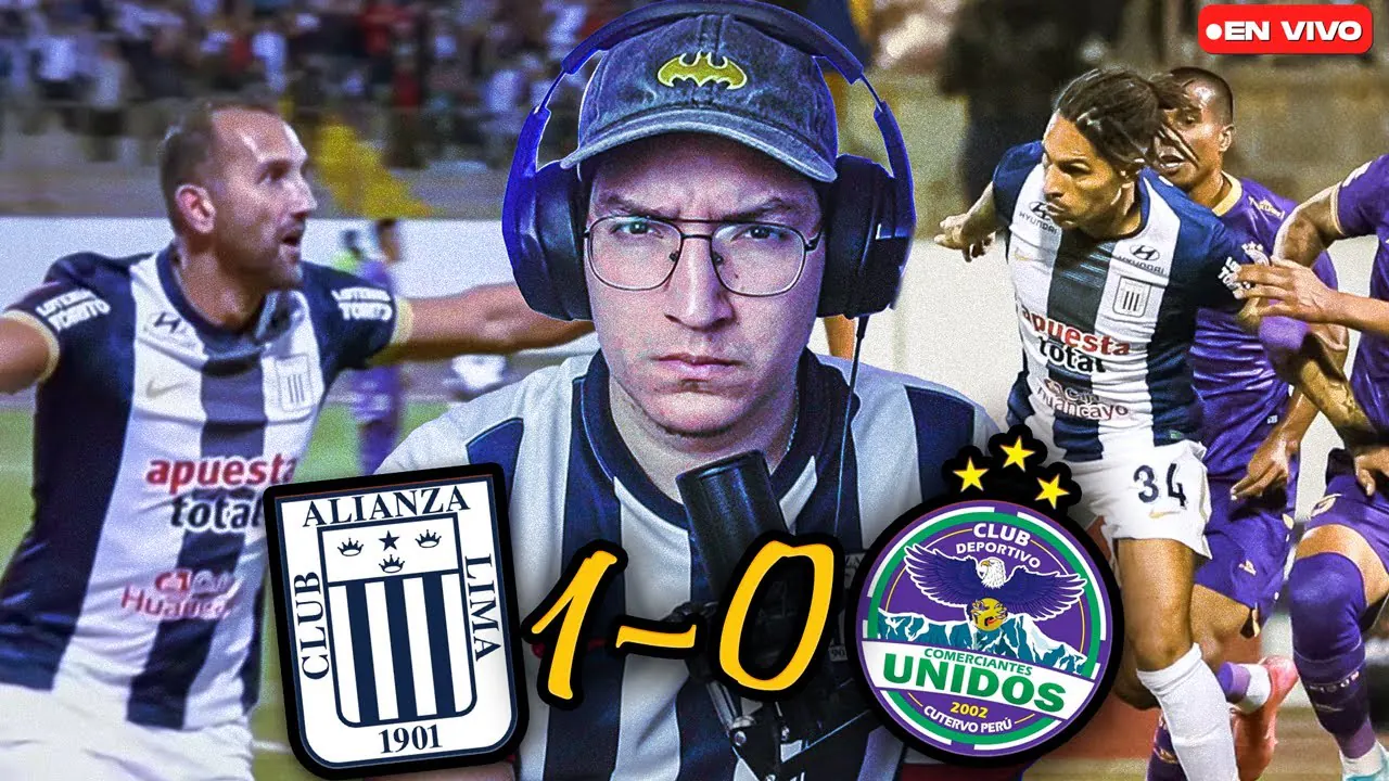 Reproducir: Alianza Lima 1-0 Comerciantes Unidos: Alianza Lima gana pero SOMOS UN DESASTRE