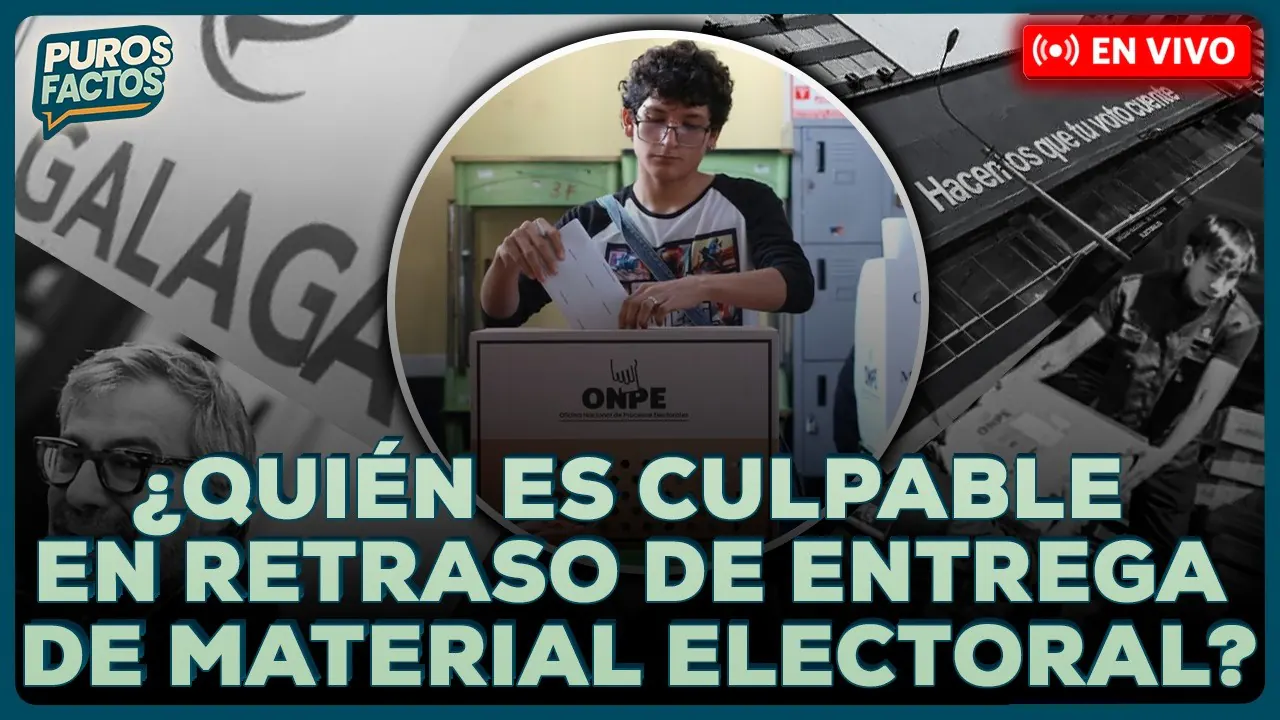 Reproducir: 🚨 #ENVIVO | ¿IRREGULARIDADES EN LAS ELECCIONES? ¿QUIÉNES SON LOS CULPABLES? | #PUROSFACTOS