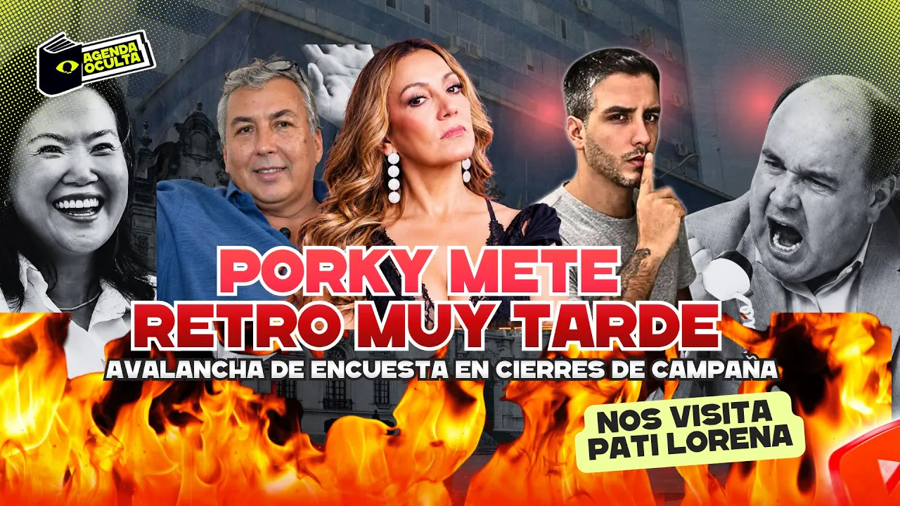 Reproducir: PORKY METE RETRO MUY TARDE - AGENDA OCULTA