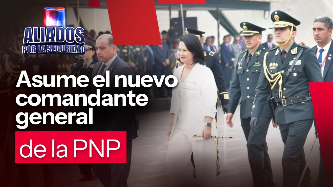 Reproducir: Fredy López Mendoza asume como nuevo comandante general de la PNP | ''Aliados por la seguridad''