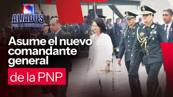 Fredy López Mendoza asume como nuevo comandante general de la PNP | ''Aliados por la seguridad''
