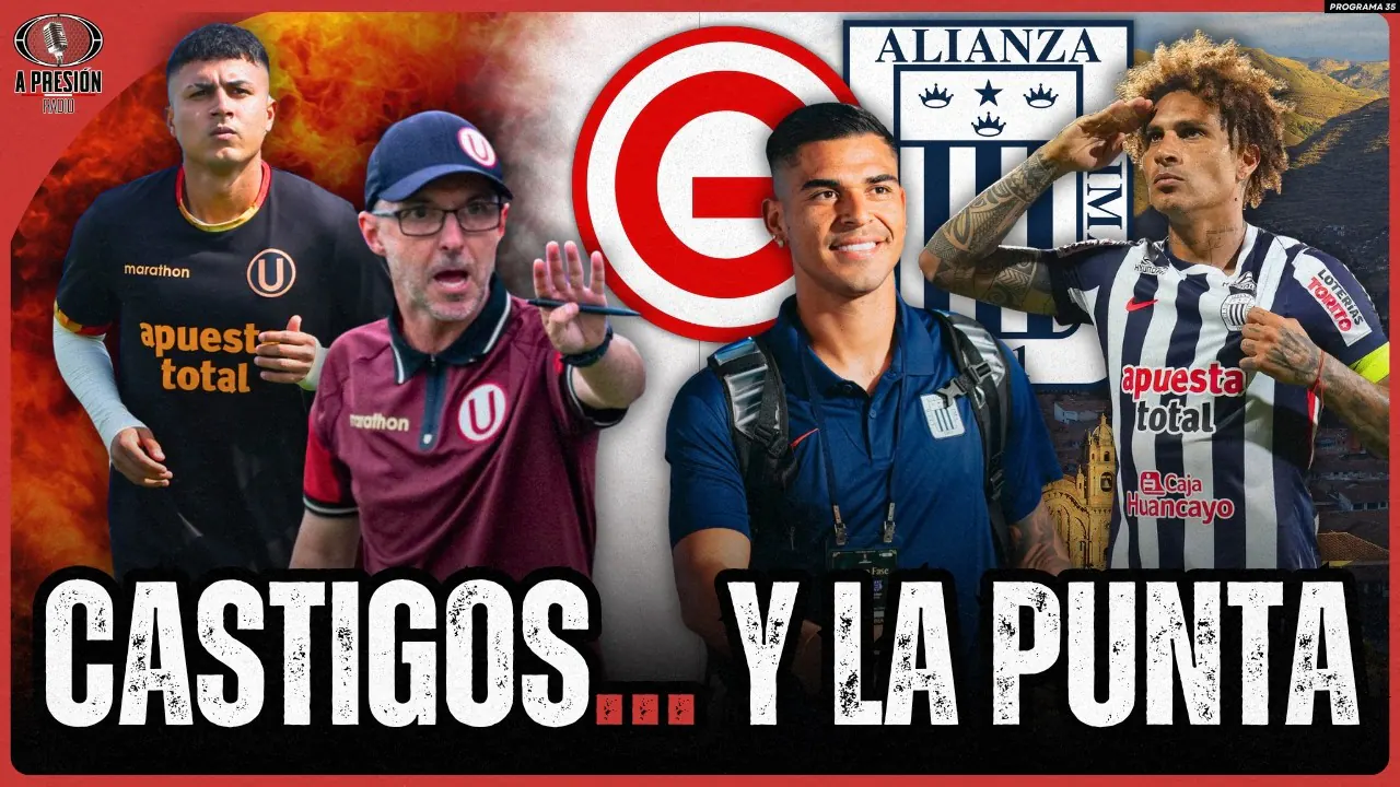 Reproducir: ¡COMISIÓN DISCIPLINARIA CASTIGA A RABANAL Y CONCHA! ¡ALIANZA DEFIENDE A LA PUNTA EN CUSCO!