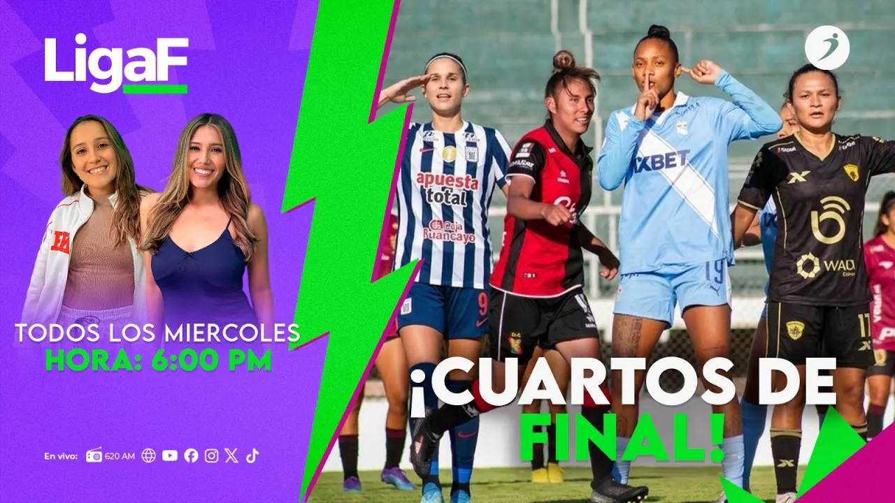 Reproducir: LIGA F x OVACIÓN | ¡ALIANZA, CRISTAL, MELGAR Y YANAPUMA BUSCAN SU CLASIFICACIÓN!