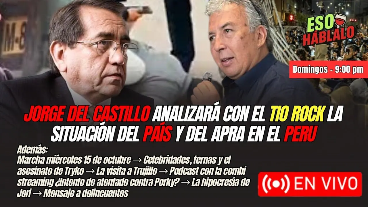 Reproducir: LAS MARCHAS: GANADORES, VENTAJEROS Y PERDEDORES | ENTREVISTA CON JORGE DEL CASTILLO | ESO HÁBLALO
