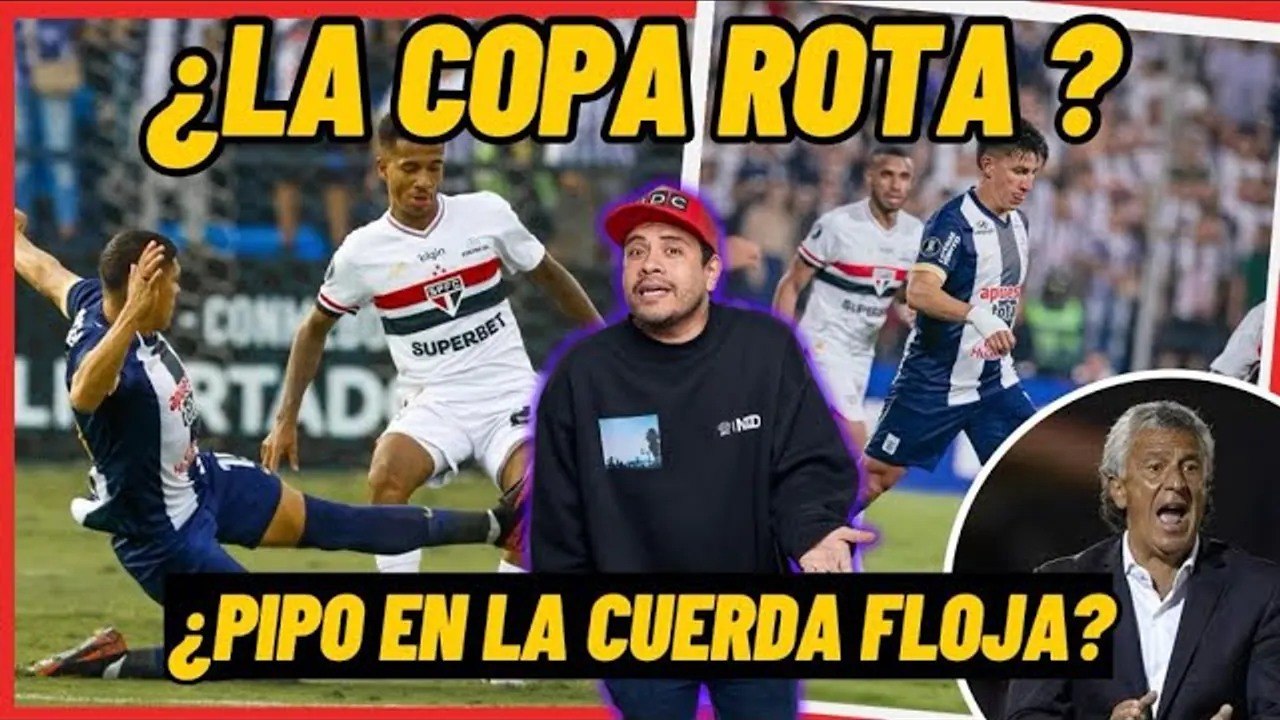 Reproducir: Alianza Lima (0-2) Sao Paulo l NO TE VAYAS PIPO