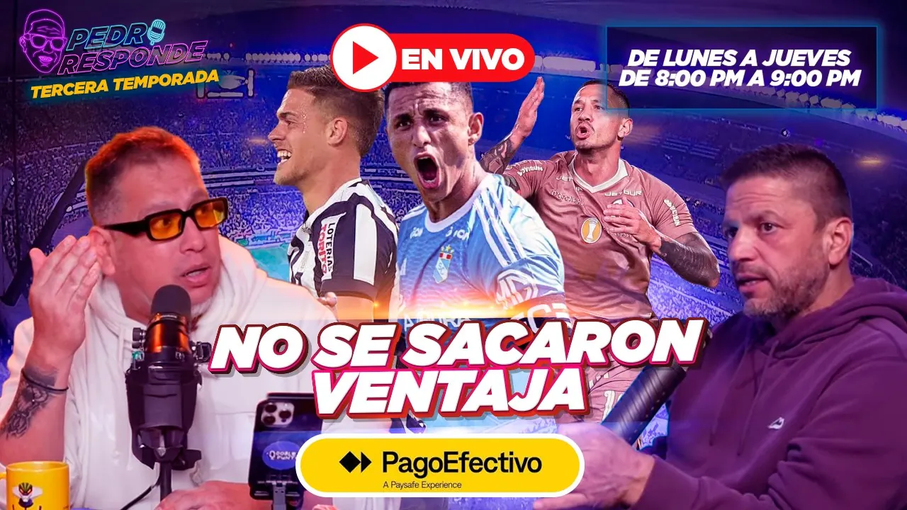 Reproducir: SE MUEVE POCO LA TABLA | AMARGOS EMPATES EN LIMA¡PEDRO RESPONDE EN VIVO! |#PedroResponde