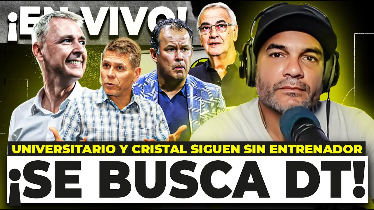 Reproducir: ¡Se busca DT! Universitario y Cristal siguen sin técnico| COKI GONZÁLES #ENVIVO ESTÁN PASANDO COSAS