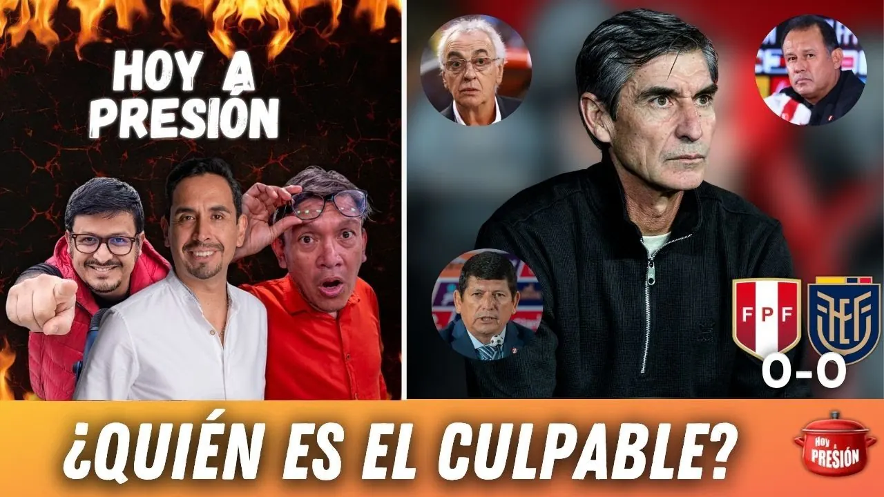 Reproducir: ¿QUIÉN ES EL CULPABLE? PERÚ (0-0) ECUADOR: Cada vez más lejos de la clasificación