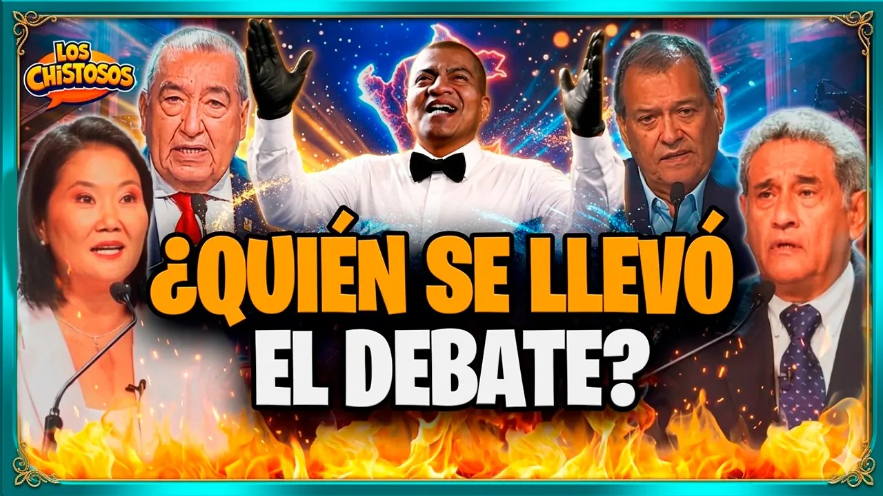 Reproducir: 🔴EN VIVO: ¿QUIÉN GANÓ EL ÚLTIMO DEBATE? Keiko, Nieto y Vizcarra se dicen de todo #FEEG2026