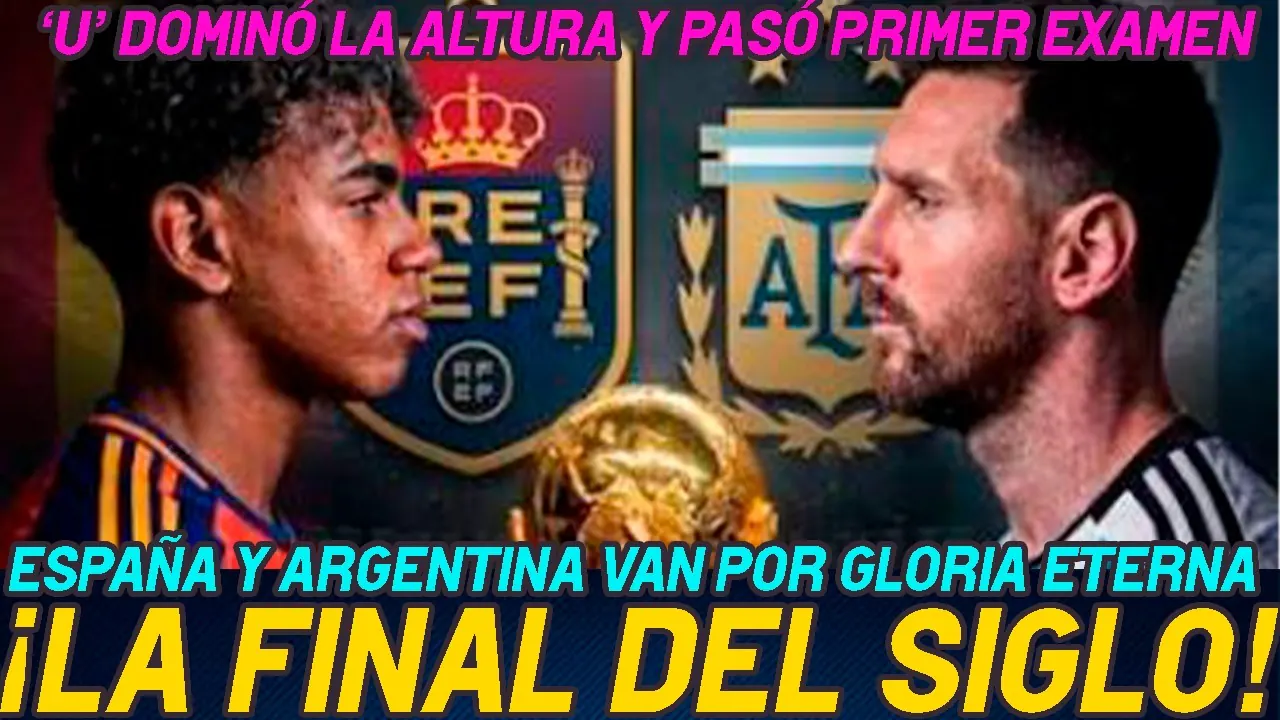 Reproducir: ALINEACIONES DE LA FINAL / MEMES CONTRA ARGENTINOS  / PRÓXIMO RIVAL DE 'U', GOLEÓ / HABLA CÚPER