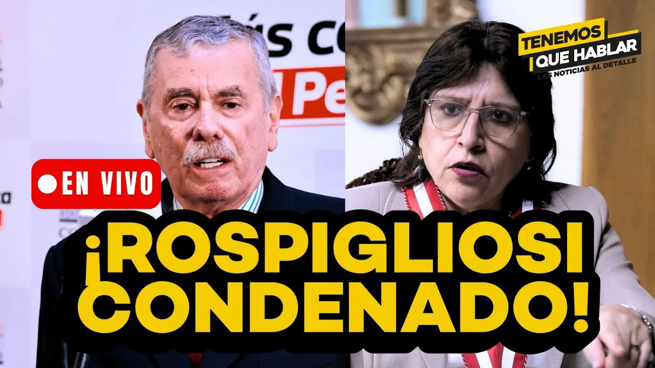 Reproducir: 🔴 ROSPIGLIOSI CONDENADO A PRISIÓN SUSPENDIDA: ¿QUÉ PASARÁ CON SU CANDIDATURA? | TQH | #FEEG2026