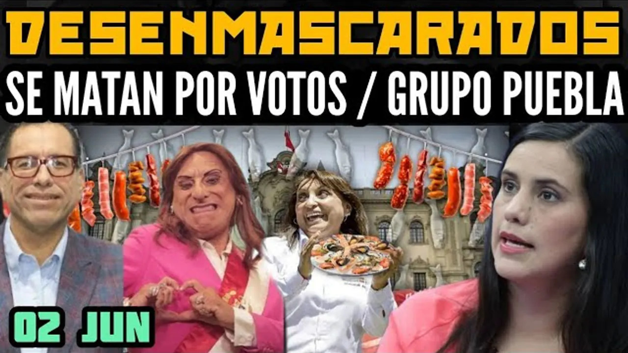 Reproducir: PEDRO CASTILLO DENUNCIA INTERNACIONAL / VERONIKA Y BUTTERS DESENMASCARADOS / DINA CELEBRA - 02 JUN