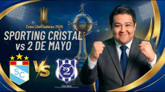 Sporting Cristal vs 2 de Mayo | Narración y reacción – Libertadores 2026