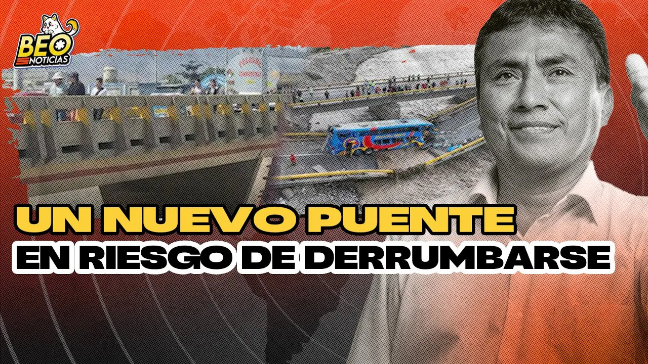 Reproducir: ¡ALERTA EN PANAMERICANA! PUENTE CHILCA A PUNTO DE COLAPSAR | BEO NOTICIAS
