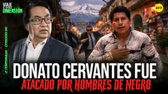 EN VIVO EN EXCLUSIVA: DONATO CERVANTES FUE ATACADO POR HOMBRES DE NEGRO #VIAJEAOTRADIMENSIÓN