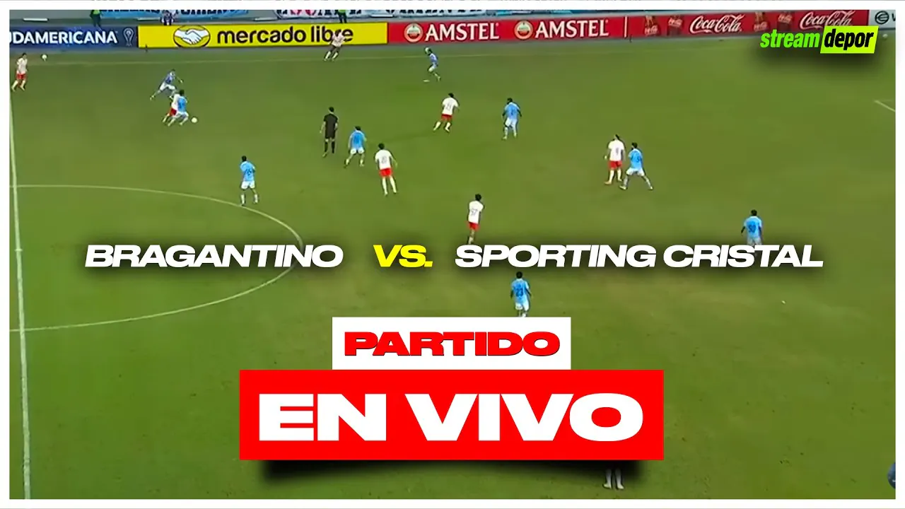 Reproducir: CRISTAL VS BRAGANTINO EN VIVO COPA SUDAMERICANA | CIENCIANO VS LANUS | Stream Depor