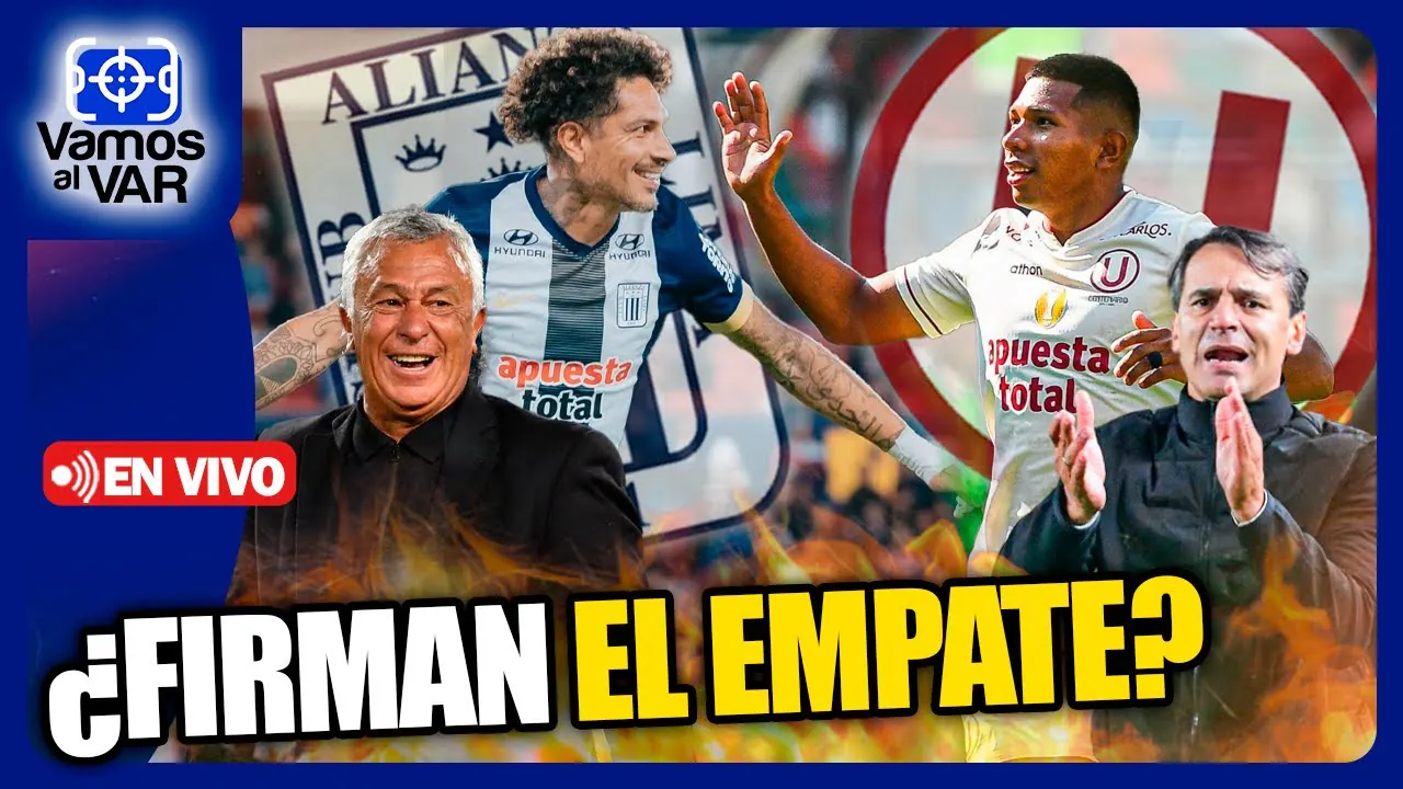 Reproducir: ⚽🔥 #ENVIVO 🔴 ¿Quién gana el 1er CLÁSICO del año? ALIANZA LIMA vs. UNIVERSITARIO #VamosAlVar 04/04/25