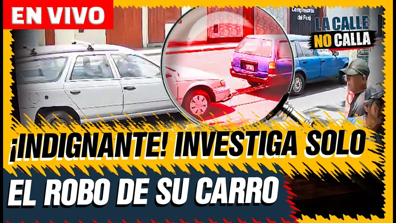 Reproducir: 🔴 EN VIVO – LE ROBAN SU VEHÍCULO Y ÉL MISMO INICIA LA BÚSQUEDA | LA CALLE NO CALLA POR PANAMERICANA