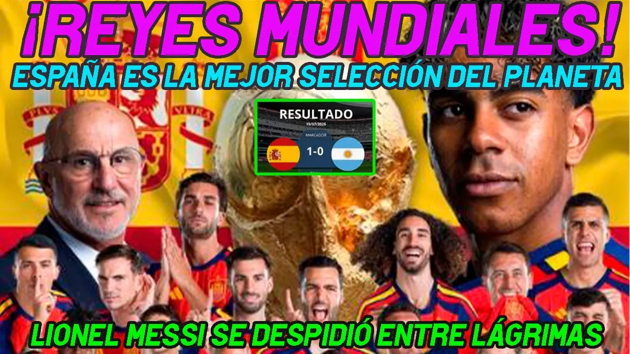 Reproducir: MBAPPE GOLEADOR HISTÓRICO / ¿ESPAÑA JUSTO CAMPEÓN? / LÁGRIMAS DE SCALONI AL DESPEDIRSE